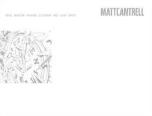 Tablet Screenshot of mattcantrell.com